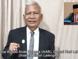 Tidak Hanya Indonesia, Suara Wilson Mewakili Masyarakat Dunia