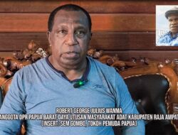 Rakyat Papua Marah atas Tindakan Pembakaran MahKota Cenderawasih, Robert Wanma: Pelakunya Harus Diproses Hukum!