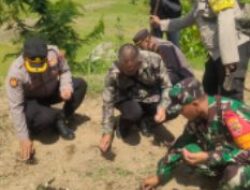 Penanaman Jagung Serentak Kuartal IV Polsek Baturti siapkan lahan 02 Are