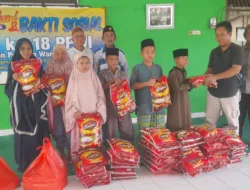 Silaturahmi dan Bakti Sosial ke Panti Asuhan Warnai HUT ke-18 PPWI di Bangka Belitung