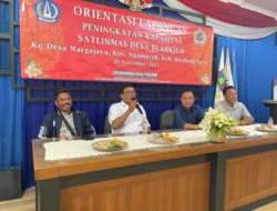 Delegasi Linmas Desa Blahkiuh, Kabupaten Badung Lakukan Studi Banding ke Desa Margajaya, Bandung Barat