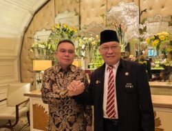 Silaturahmi Ketum PPWI Wilson Lalengke S.Pd.,M.Sc.,MA dengan Prof. Dr. Sufmi Dasco Ahmad, Wakil Ketua DPR RI