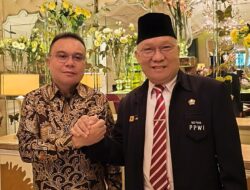 Ketum PPWI Gelar Pertemuan Silaturahmi dengan Wakil Ketua DPR RI, Prof. Sufmi Dasco Ahmad
