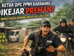 Mencekam! Ketua DPC PPWI Karawang Dikejar Dua Pria Saat Investigasi Gudang Oplos Gas LPG