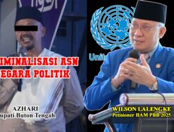 Polemik Surat Keputusan Bupati Buton Tengah dan Kriminalisasi Aparatur Sipil Negara