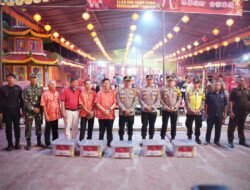 Pastikan Malam Imlek Aman, Kapolda Sumsel Tinjau Pengamanan Sejumlah Klenteng di Palembang