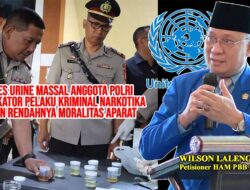 Tes Urine bukan Sekedar Prosedur, untuk Polisi: Terduga Kriminal dan Moralitas yang Diragukan.