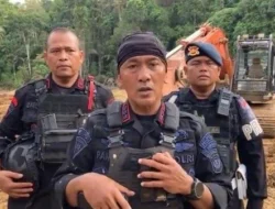 Polda Sumut Sita 12 Eskavator di Tambang Emas Ilegal Madina, 7 Orang Ditangkap