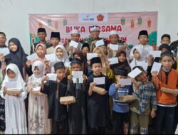 Sub Kogartap 0606/Bogor melaksanakan Buka Puasa bersamaTokoh Masyarakat dan pemberian santunan kepada anak Yatim