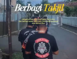 Komunitas Lendenk n’d Gank Chapter Central Berbagi Takjil Ramadhan kepada OJOL dan Pengendara lainnya
