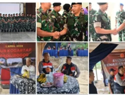 Syukuran Kenaikan pangkat 1 April 2026 Sub Kogartap 0606/Bogor kali ini di lokasi Kolam Pancing