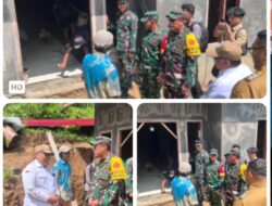 Kunjungan Tim Wasev Jadi Momentum Evaluasi Percepatan Pembangunan TMMD di Desa Krangean