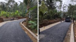 Aspal Baru TMMD Hadirkan Harapan dan Senyum Warga Desa Krangean