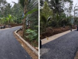 Aspal Baru TMMD Hadirkan Harapan dan Senyum Warga Desa Krangean