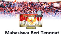 MAHASISWA BERI TENGGAT 18 HARI, ANCAM DEMO REFORMASI JILID 2❗