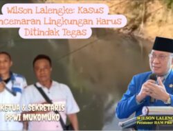 Air Sungai Selagan Mukomuko Menghitam, PPWI Desak DLH dan Bupati Bertindak