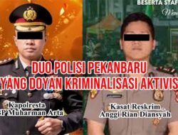 Hukum yang Disandera Penguasa: Dugaan Kasus Larshen Yunus dan Potret Kelam Kriminalisasi Aktivis di Pekanbaru