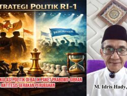 Strategi Politik RI-1: Membongkar Kalkulasi Politik di Balik Paket Prabowo-Gibran dan Antitesis Gerakan Perubahan