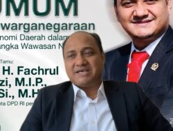 Otonomi Daerah di Persimpangan Jalan, Dr. Fachrul Razi Beberkan Masalah Pokok dan Solusi Strategis di Kuliah Umum UICI