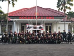 Kaskogartap II/Bandung Pimpin Touring Kunjungan Kerja, Perkuat Sinergitas TNI, Polri, dan Forkopimda di Bogor