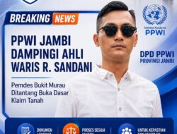 Ketua DPD PPWI Provinsi Jambi Abdul Mutholib Dampingi Ahli Waris R. Sandani, Pemdes Bukit Murau Ditantang Buka Dasar Klaim Tanah
