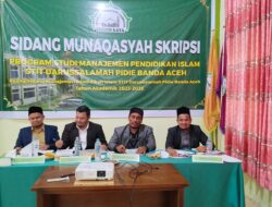STIT Darussalamah Pidie Sukses Gelar Sidang Munaqasyah, Cetak Lulusan Unggul Berkarakter Islami
