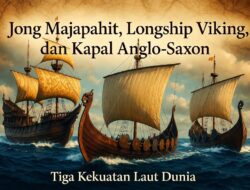 Jong Majapahit, Longship Viking, dan Kapal Anglo-Saxon: Tiga Kekuatan Maritim Abad Pertengahan