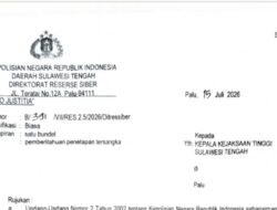 Dinilai memalukan MPR RI, Anggota DPD RI Asal Sulteng Inisial Ditetapkan Tersangka, Berpotensi di Berhentikan.