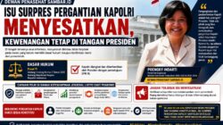 Dewan Penasehat Sambar.id: Isu Surpres Pergantian Kapolri Dinilai Menyesatkan, Presiden Tetap Pemegang Kewenangan