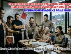 Diduga Oknum Polisi Kebon Jeruk Jadi Backing Mafia Tanah Merampas Hak Keluarga Ambar Witjaksono Sutarman