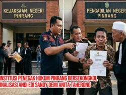 Mafia Busuk Institusi Hukum di Pinrang Diduga Bersekongkol Kriminalisasi Andi Edi Sandy