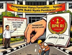 Temuan BPK RI: Lemahnya Pengawasan Internal KBB Seret PUPR, Dispora, hingga DPRD