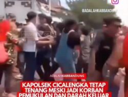Ricuh Karnaval HUT RI di Cicalengka, Camat dan Kapolsek Terluka Dipukul dan Ditendang