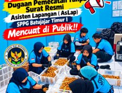 Polemik Kasus Dugaan Pemecatan Tanpa Surat Resmi Asisten Lapangan ( AsLap) SPPG Batujajar Timur I Mencuat di Publik!!